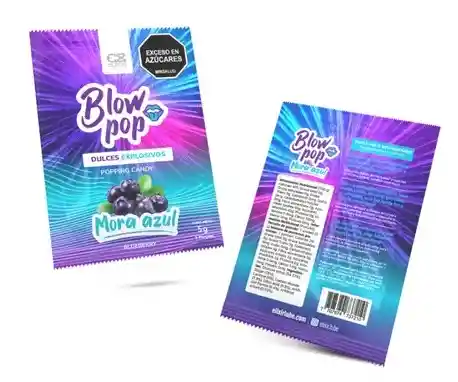 Blow Pop Elixir Mora Azul