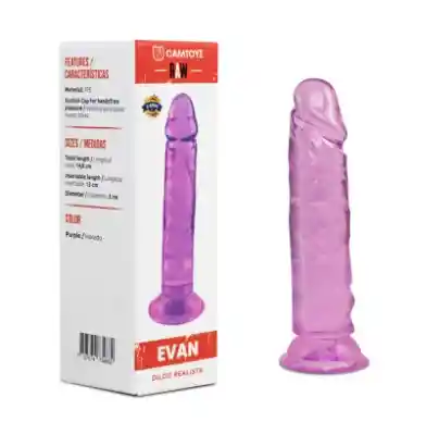 Dildo Realista Evan Morado Camtoyz