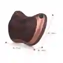 Masajeador Cervical Cuello Lumbar Almohada Pies 220v P/auto Color Marron (cobre)