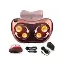 Masajeador Cervical Cuello Lumbar Almohada Pies 220v P/auto Color Marron (cobre)