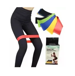 Kit Bandas Belt Elásticas Cerradas Ejercicio Resistentes X5