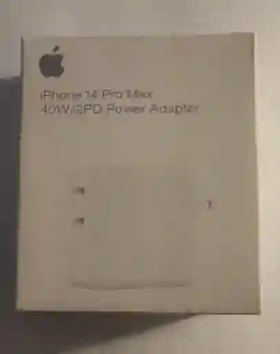 Cargador C Cubo 40w Iphone Pda