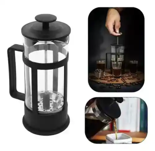 Prensa Francesa Cafe Cafetera Vidrio 1000ml