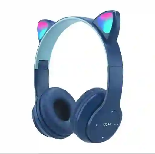 Audífonos Inalámbricos P47 Orejas De Gato
