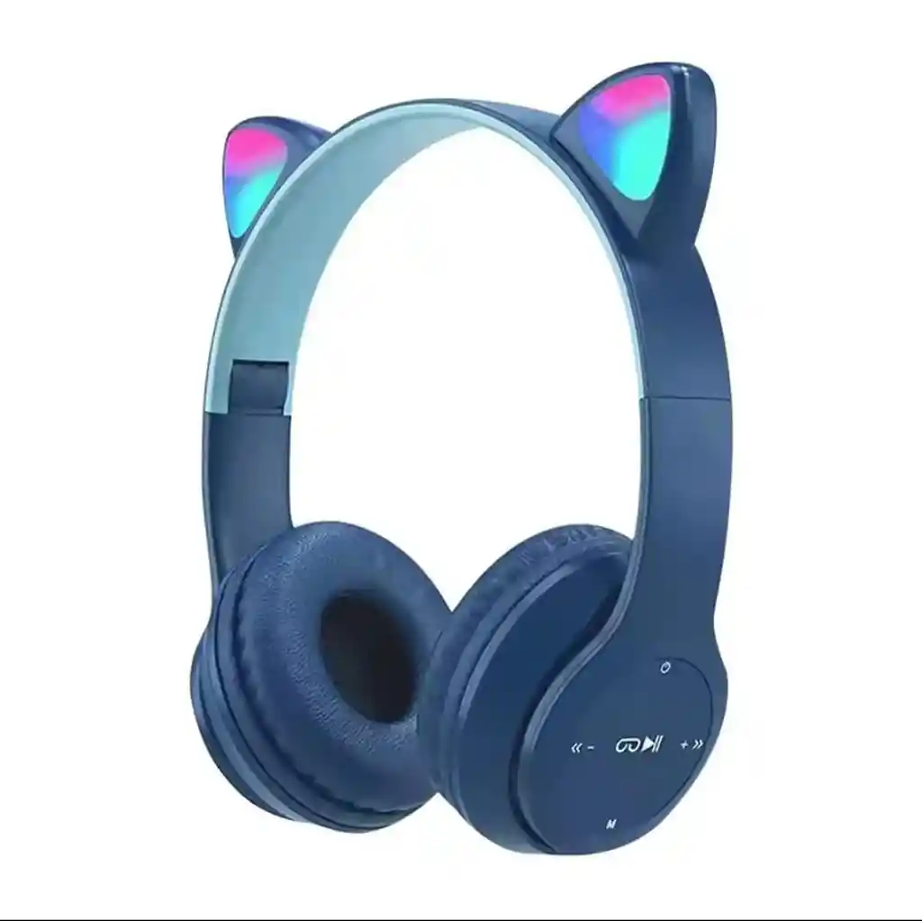 Audífonos Inalámbricos P47 Orejas De Gato