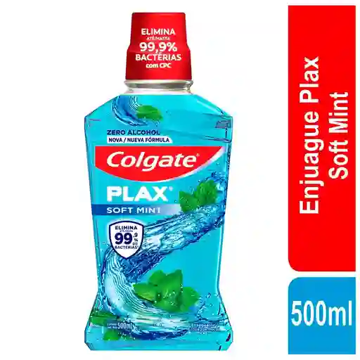 Enjuague Bucal Colgate Plax Soft X500 Ml