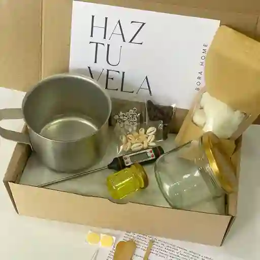 Kit Haz Tu Propia Vela-experiencia Completa- Manualidades