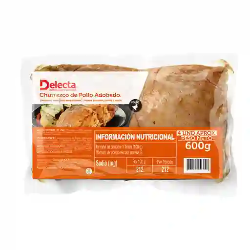 Churrasco De Pernil Cong X 600 Pf Delecta 
