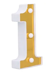 Letras Numeros De Luces Decoracion Fiesta Cumpleaños Uno