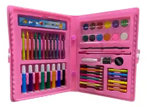 Set Maleta Útiles Escolares Niño Marcadores Crayones Lápices