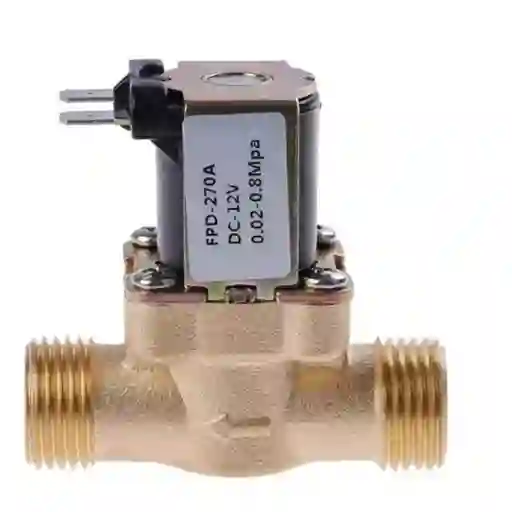 Valvula Solenoide Electrica Electrovalvula 1/2 12v Nc Cerrad