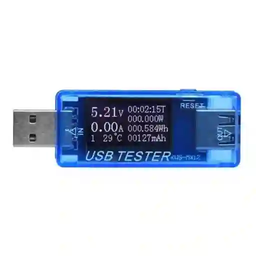 Multifuncional Tester Usb 8 En 1 Corriente Multímetro