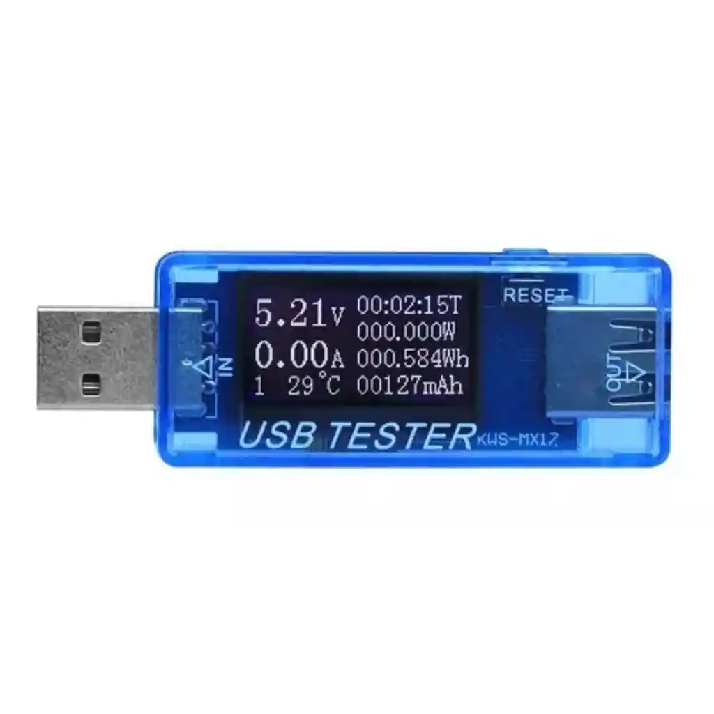 Multifuncional Tester Usb 8 En 1 Corriente Multímetro