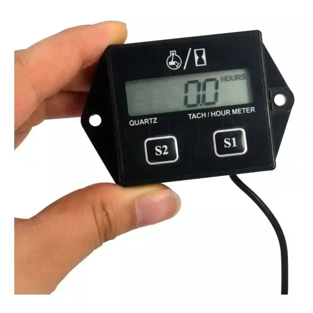 Herramienta Tacometro Rpm Horometro Digital Motores Carro