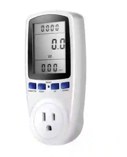 Medidor De Consumo De Energía Vatímetro 120v Digital Voltaje