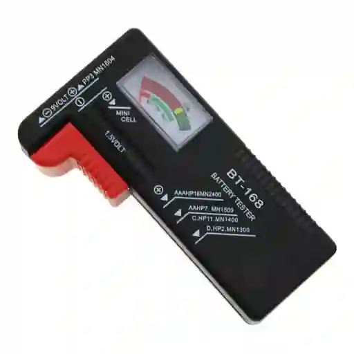 Medidor Capacidad Probador De Pilas Multiple Dc 9v Aa Aaa