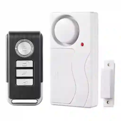 Alarma Para Ventanas Puertas Control Remoto Sensor Magnético