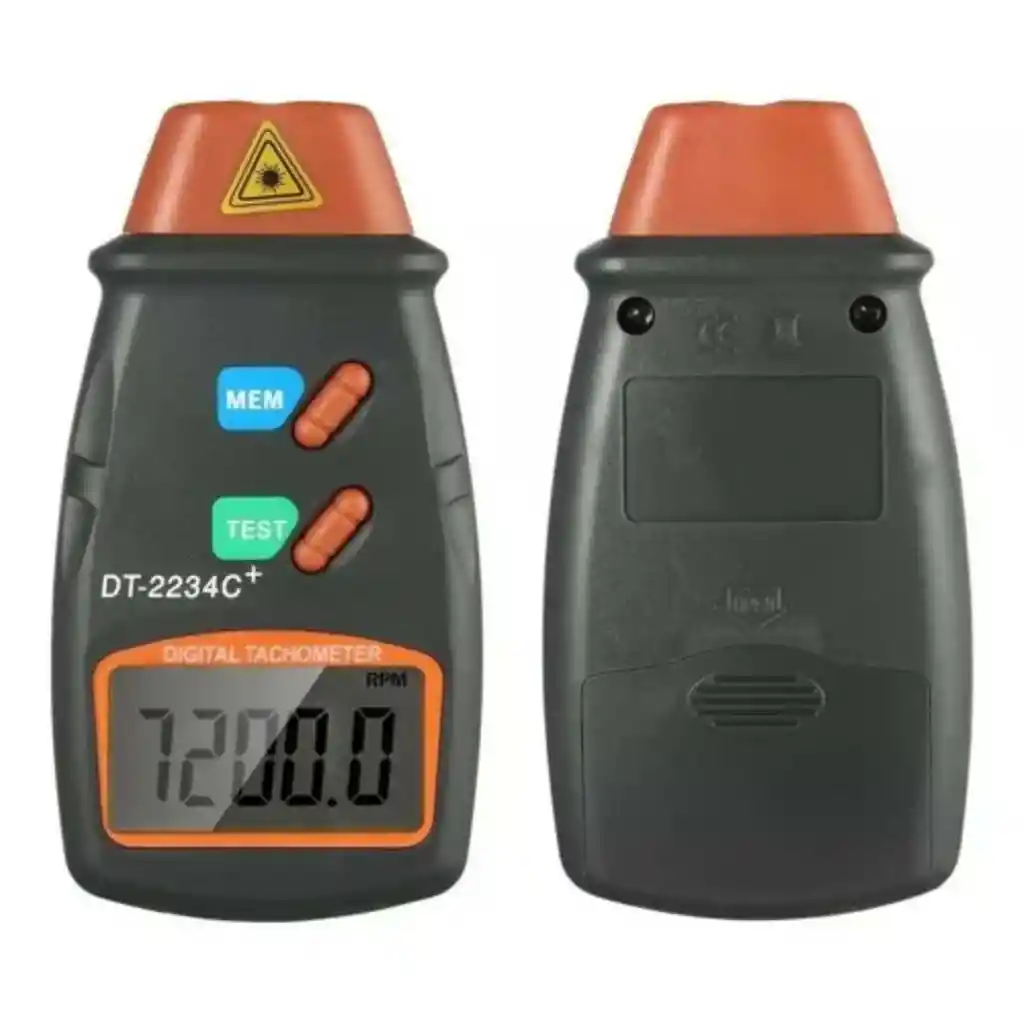 Tacometro Digital Laser Medidor Rpm Velocimetro Sin Contacto
