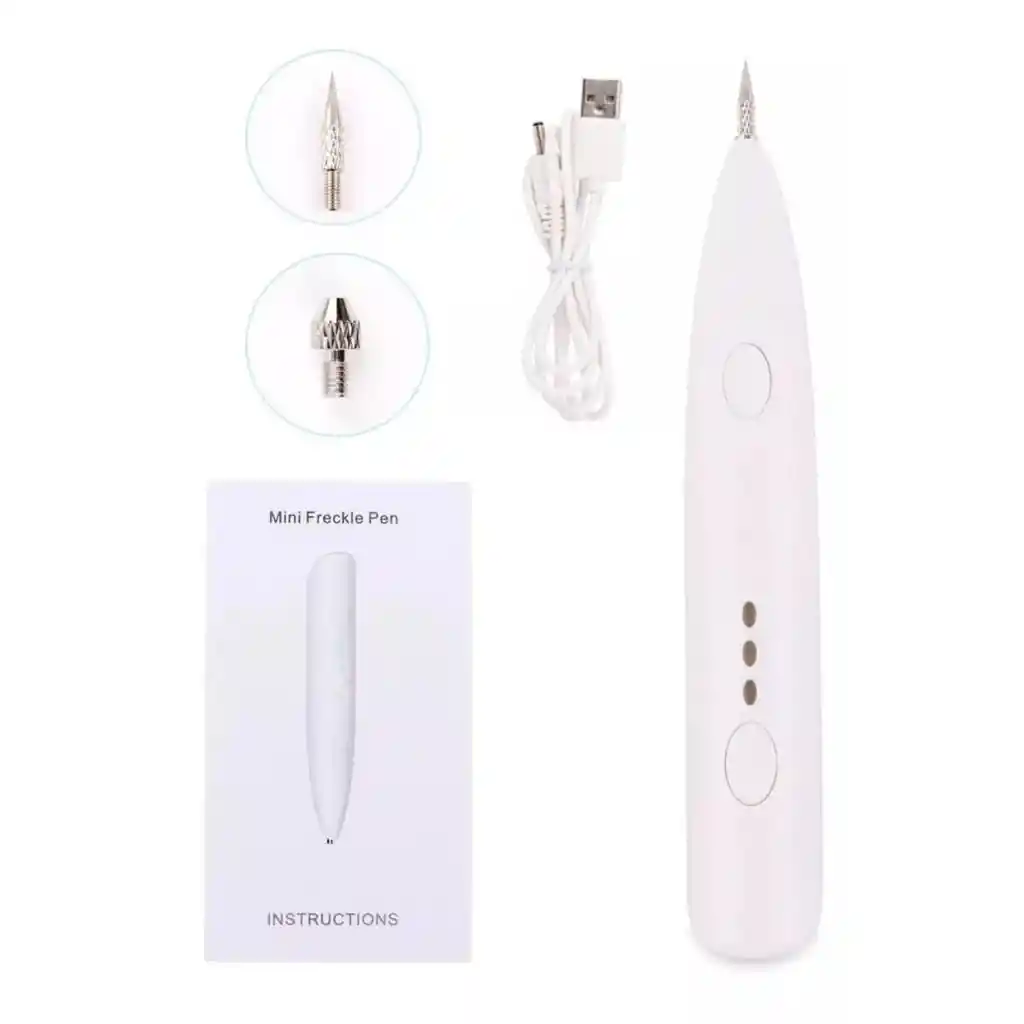 Removedor Cauterizador Laser Verrugas Pecas Tatuajes + Aguja