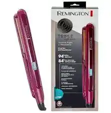 Plancha Original Remington Triple Infusion Keratina, Argan Y Macadamia