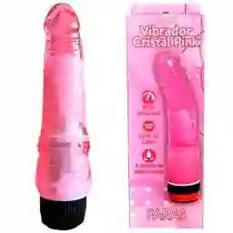 Dildo Vibrador Cristal Fara Toys
