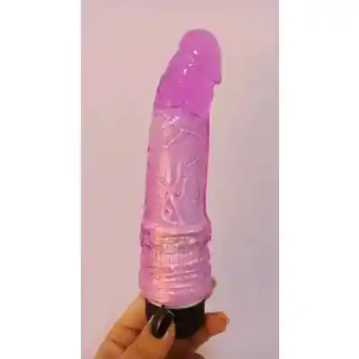 Dildo Vibrador Cristal Fara Toys