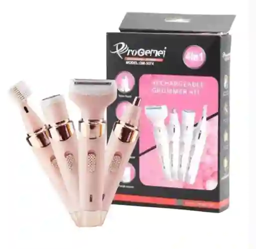 Depiladora Mujer Geemy 4 En 1