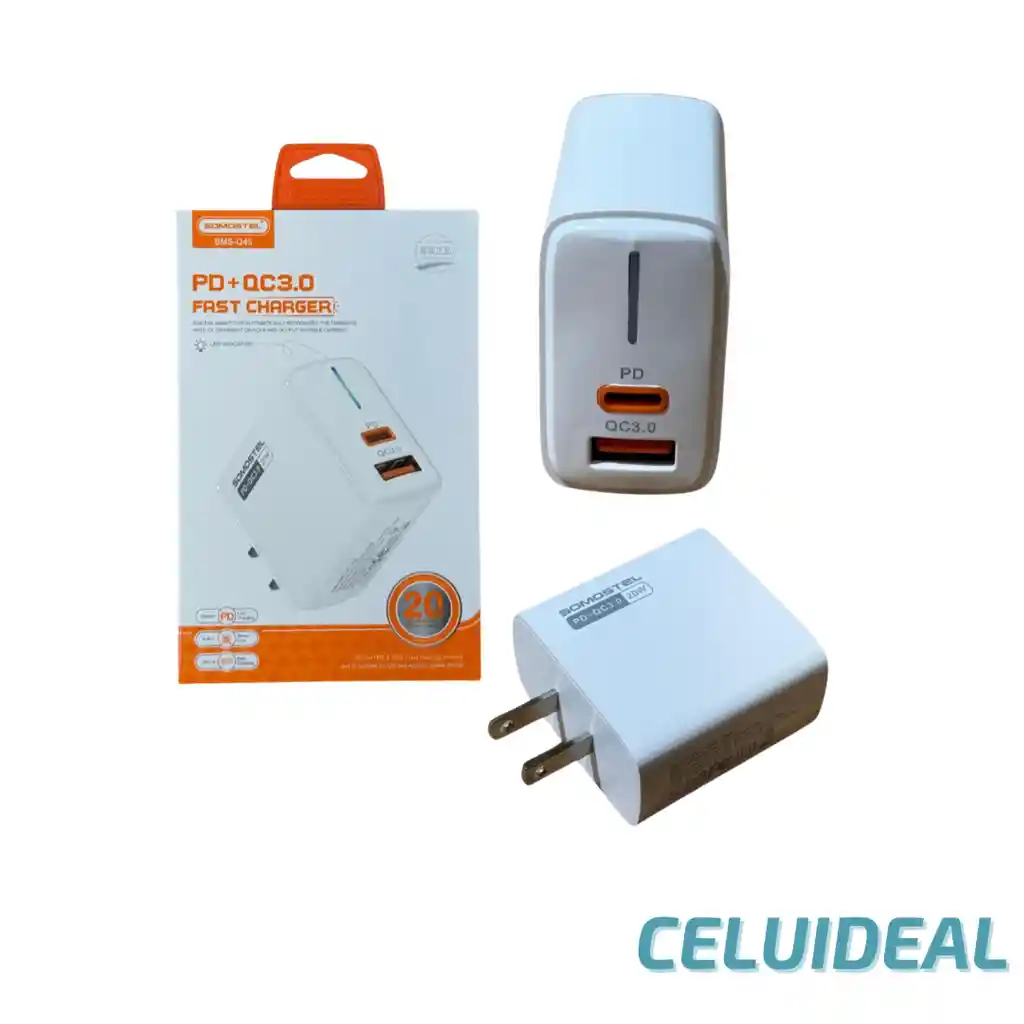 Adaptador Usb Y Tipo C 20w
