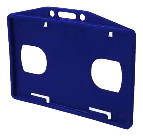 Escarapela Porta Carnet Horizontal X 25 Und Azul
