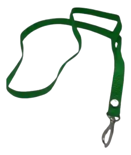 Cinta Reata Para Escarapela Porta Carnet X 10 Und Verde