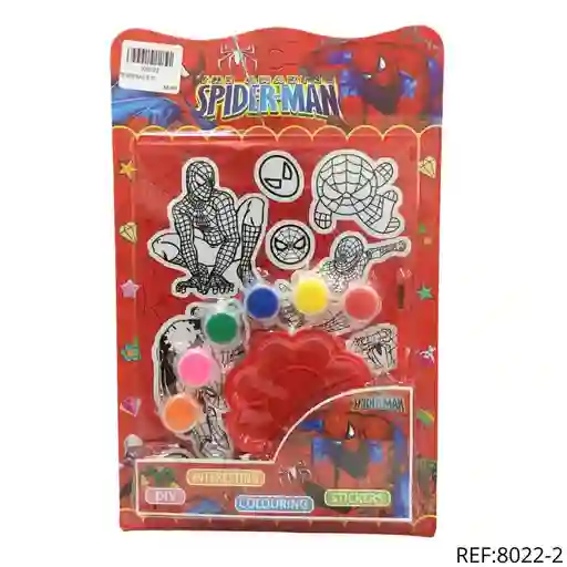 Temperas Spider-man