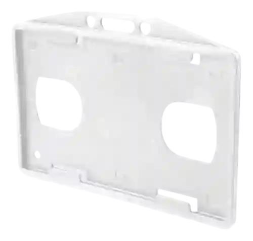 Escarapela Porta Carnet Horizontal X 10 Und Transparente