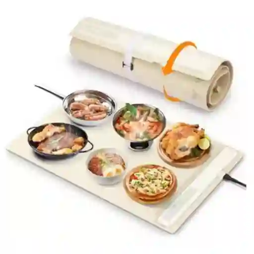 Bandeja Eléctrica Calienta-platos P/comida, Calentamiento