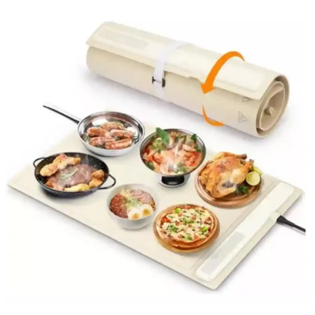 Bandeja Eléctrica Calienta-platos P/comida, Calentamiento