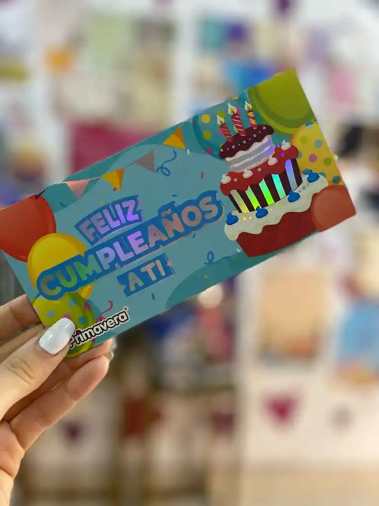 Sobres Cumpleaños Mujer