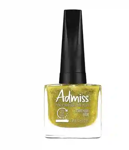 Esmalte Admiss /escarchado Dorado / Erik/ 10 Ml
