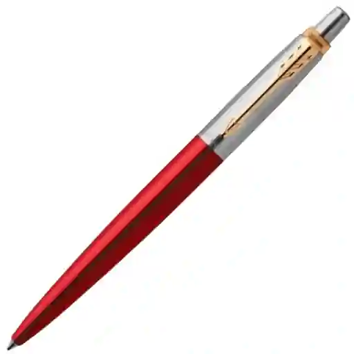 Bolígrafo Pluma De Lujo Roja Acero Inoxidable Accesorio Escritorio Parker