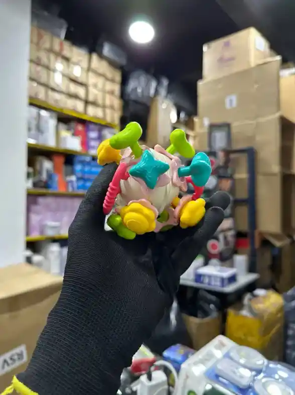 Juguete Mordedor Bebes Sonajero Interactivo Masticar Niños