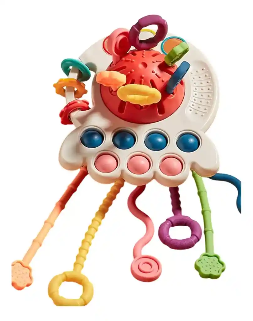 Juguete Sonajero Interactivo Bebes Multisensorial Infantil