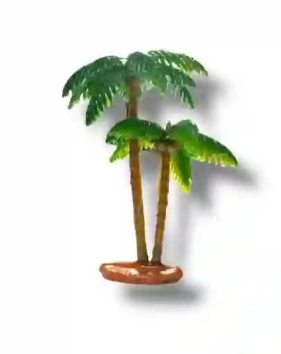 Palmera Plástica Pesebre Navidad