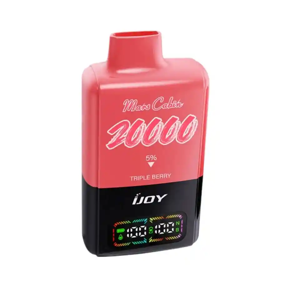 Vape Desechable Ijoy 20.000 Puffs Triple Berry 5% Nic.
