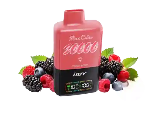 Vape Desechable Ijoy 20.000 Puffs Triple Berry 5% Nic.