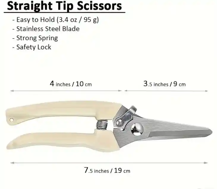 Tijeras Profesional Podadora Bonsai Ramas Podar Cortar Mata Plantas Brote