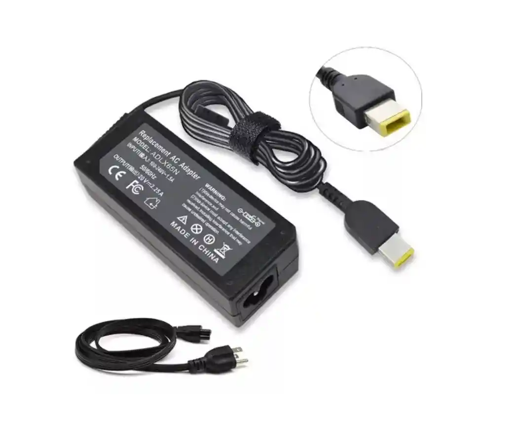 Cargador Lenovo Punta Cuadrada 20 V 3.25 A (generico)
