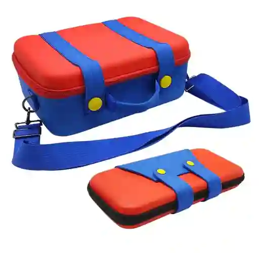Maletín Estuche Viajero Compatible Con Switch/oled Edicion Mario