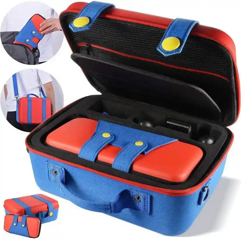 Maletín Estuche Viajero Compatible Con Switch/oled Edicion Mario
