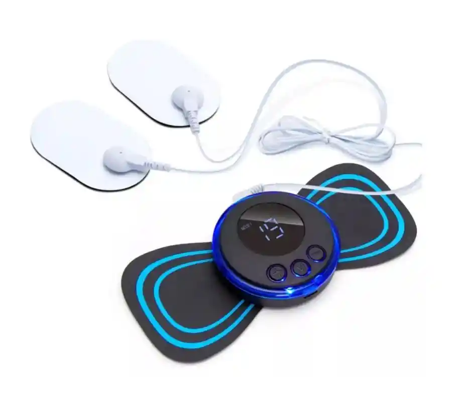Masajeador Ems Smart Mini Parche Estimulador Con 2 Electrodos