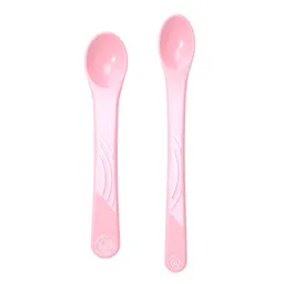 Set De Cucharas X2 Twistshake 4+meses Rosa