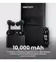 Power Bank Carga Inalámbrica Y Cable 10.000mah Carga Rápida Innovo