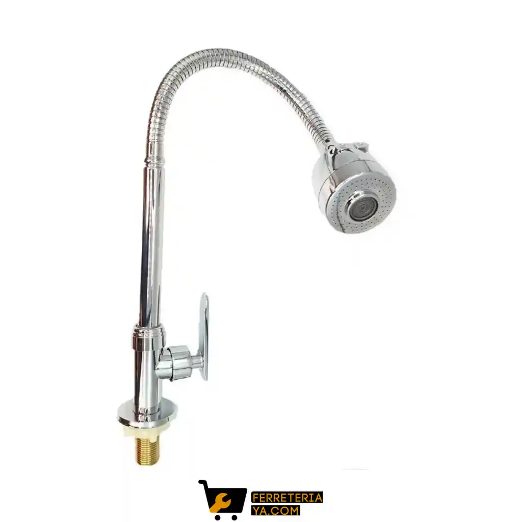 Mezclador Lavaplatos Flexible Sencillo De Meson Mercury